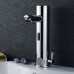 KunMai Sensor Lavatory Faucet Single Hole Hot & Cold Touchless Electronic Bathroom Sink Faucet - B07BDF8PJT